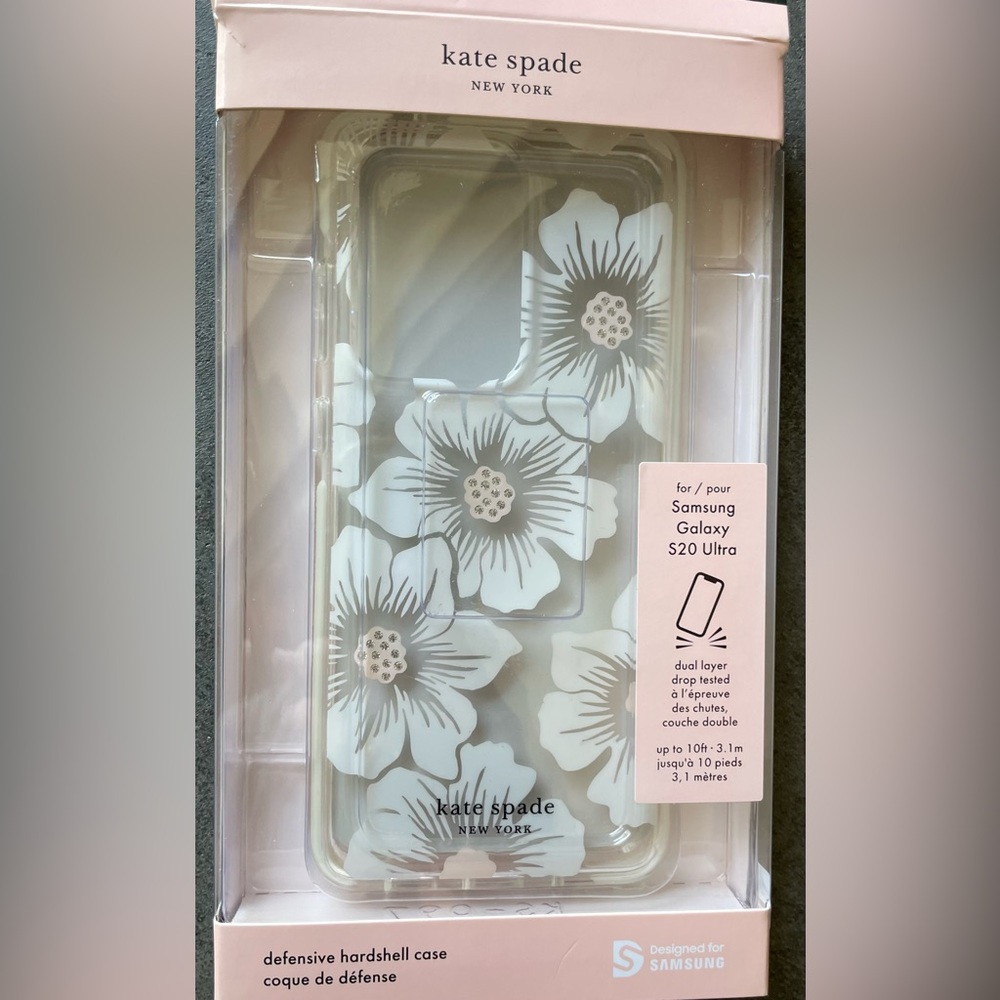 Kate Spade Cell Phone Hardshell Case for Samsung Galaxy S20 Ultra NIP